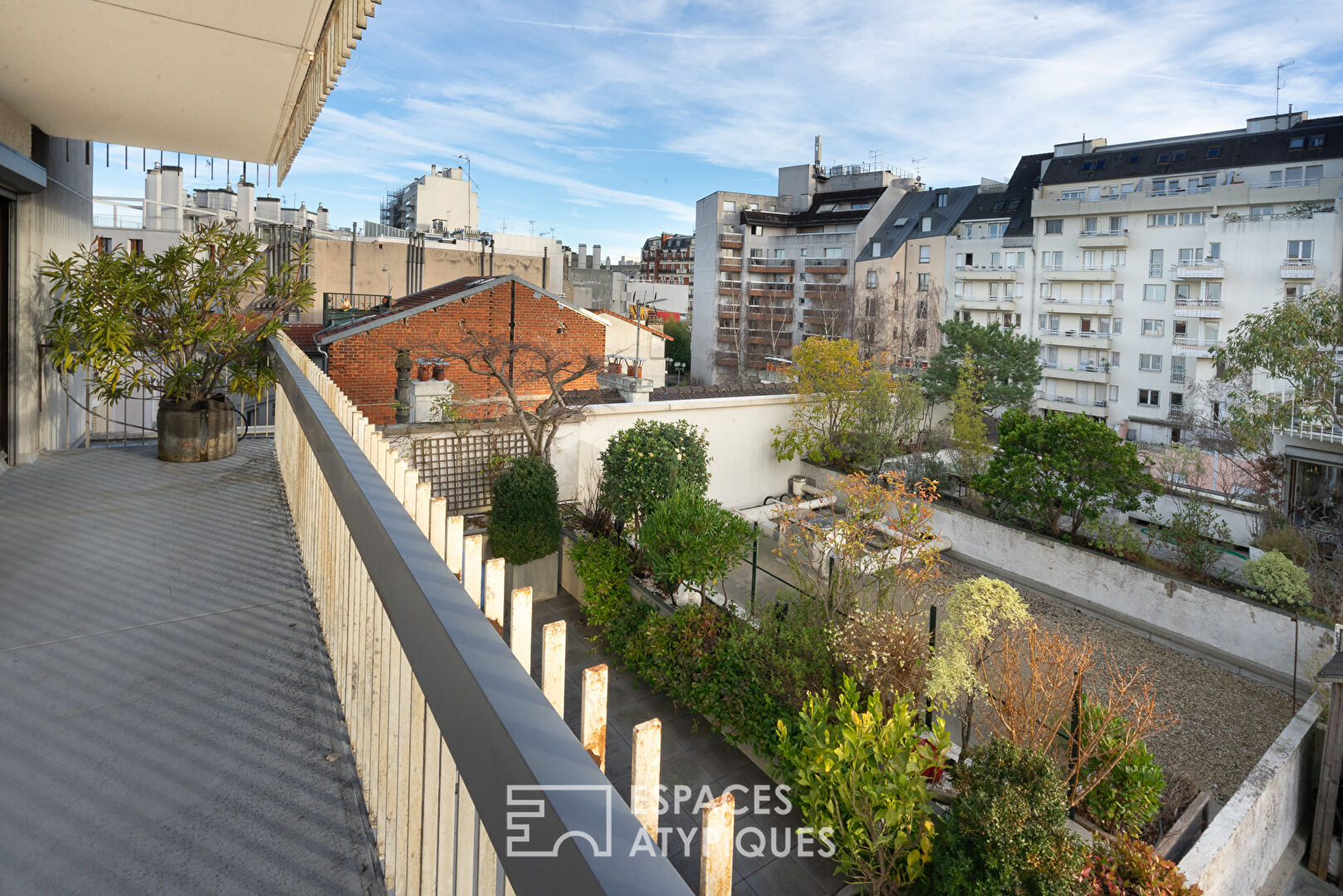 Duplex lumineux avec terrasses plein Sud-Ouest