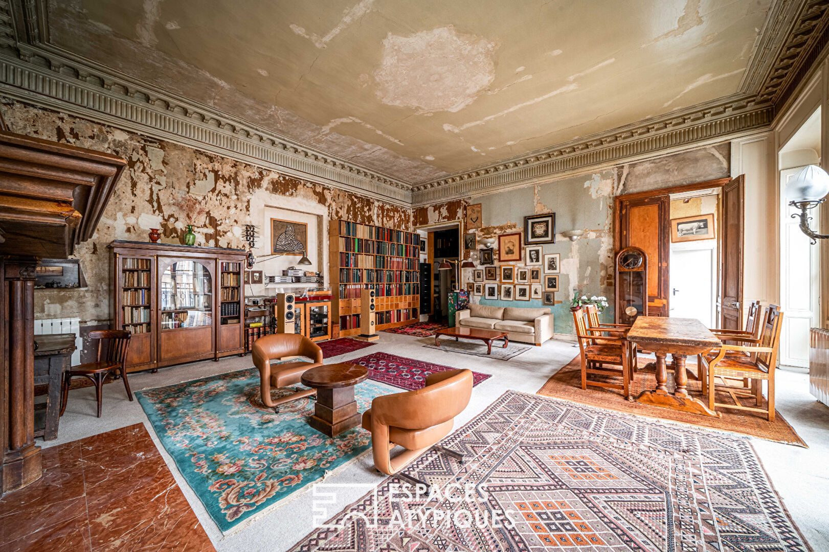 Appartement bourgeois aux volumes exceptionnels à réinventer