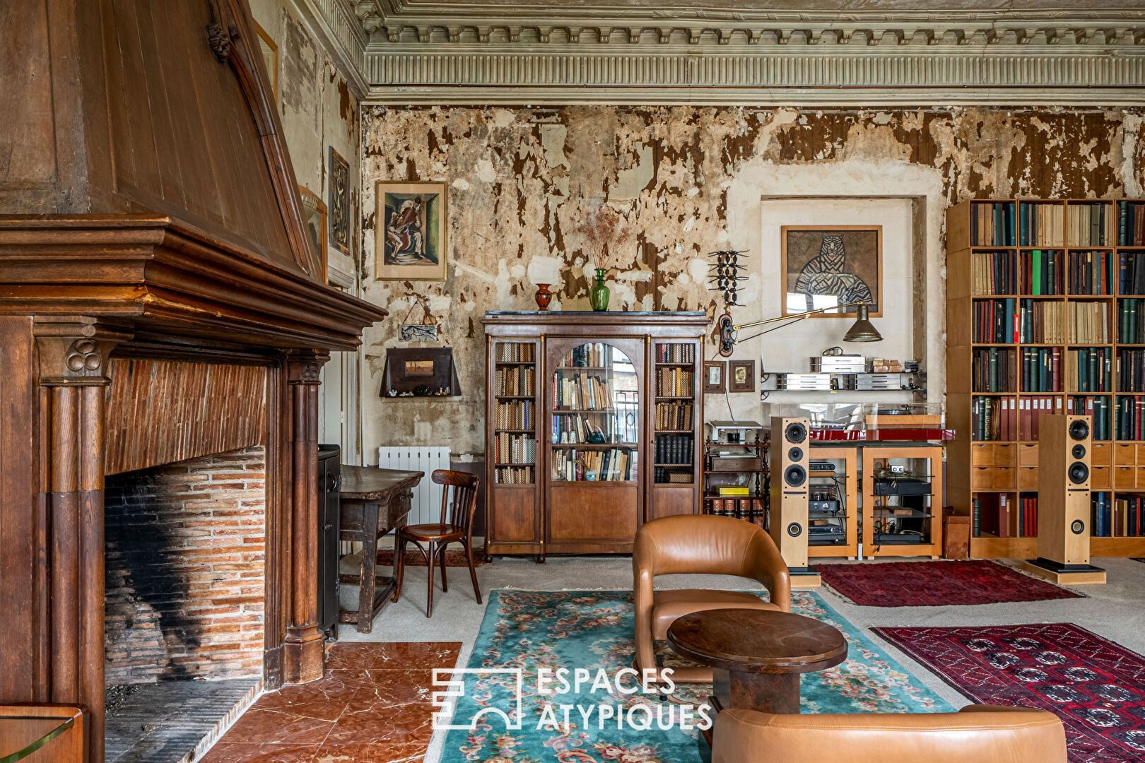 Appartement bourgeois aux volumes exceptionnels à réinventer