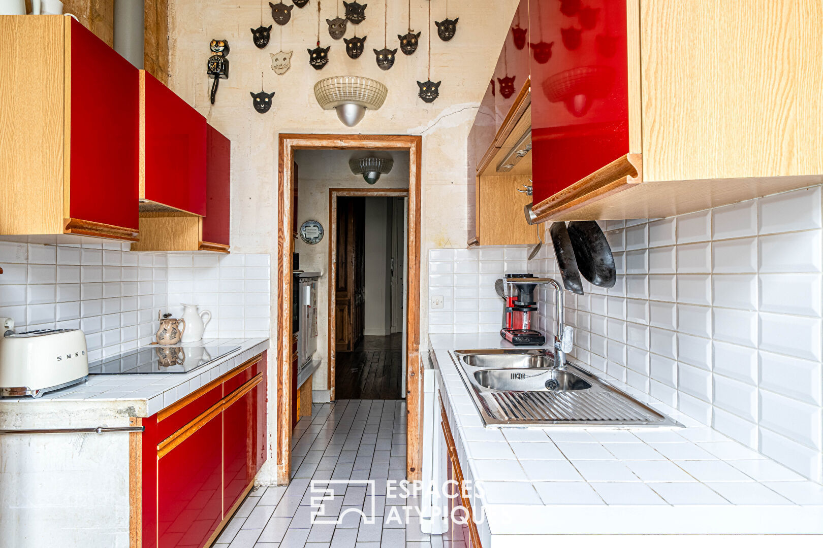 Appartement bourgeois aux volumes exceptionnels à réinventer