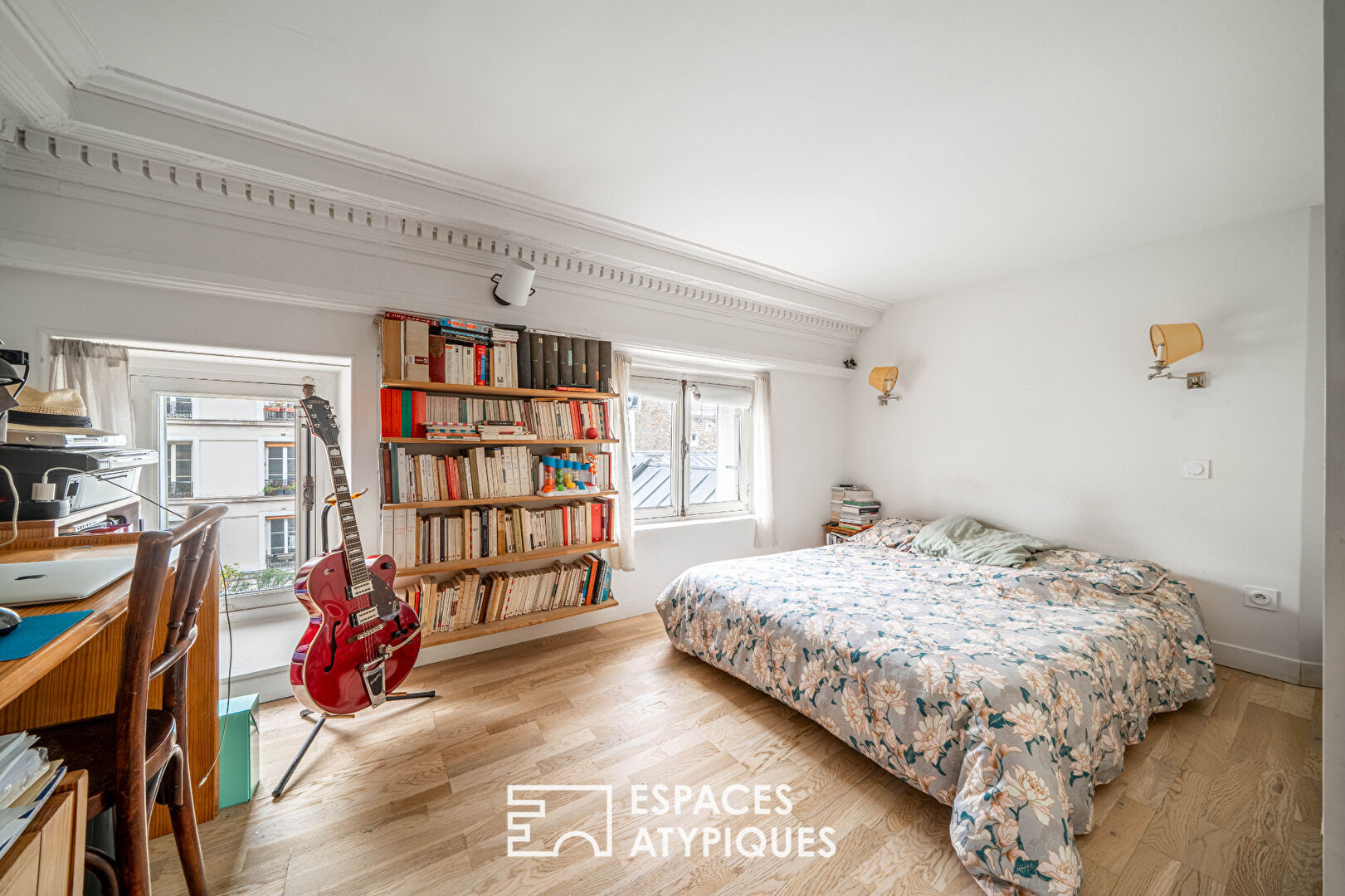 Appartement bourgeois aux volumes exceptionnels à réinventer