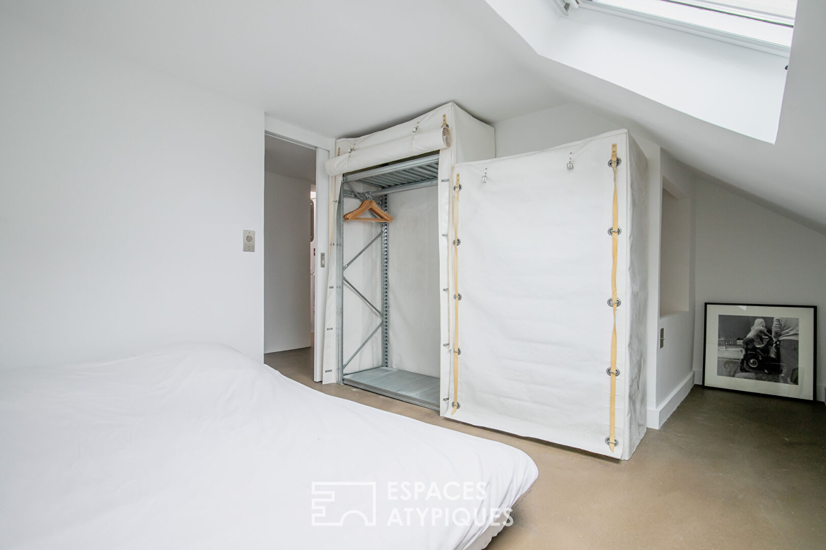 Duplex en dernier étage avec terrasse repensé par architecte