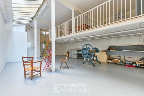 Local commercial à usage mixte esprit atelier