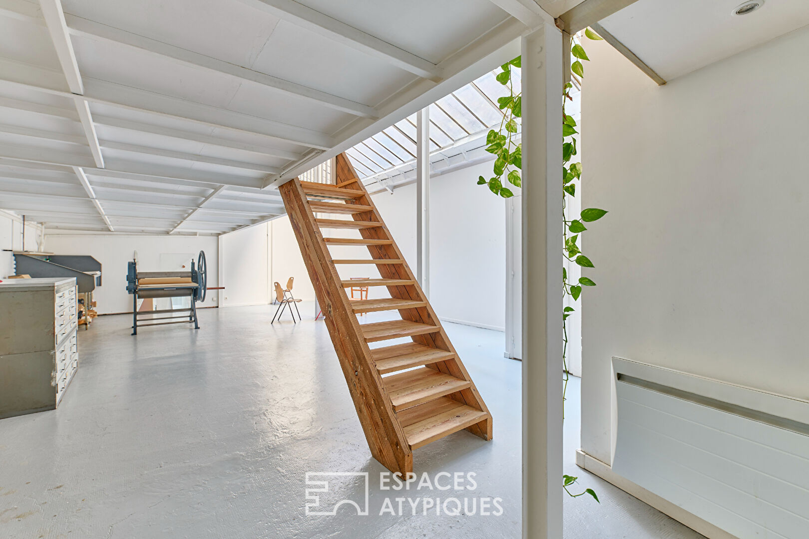 Local commercial à usage mixte esprit atelier