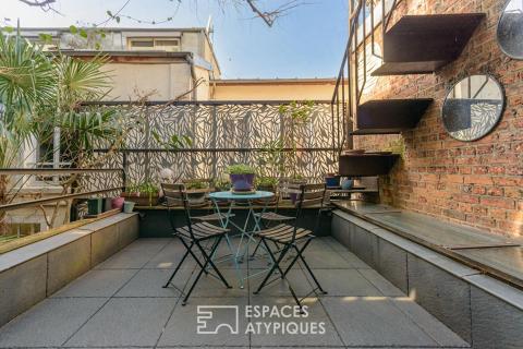 Maison de ville à l’abri des regards