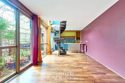 Maison de ville à l&rsquo;abri des regards