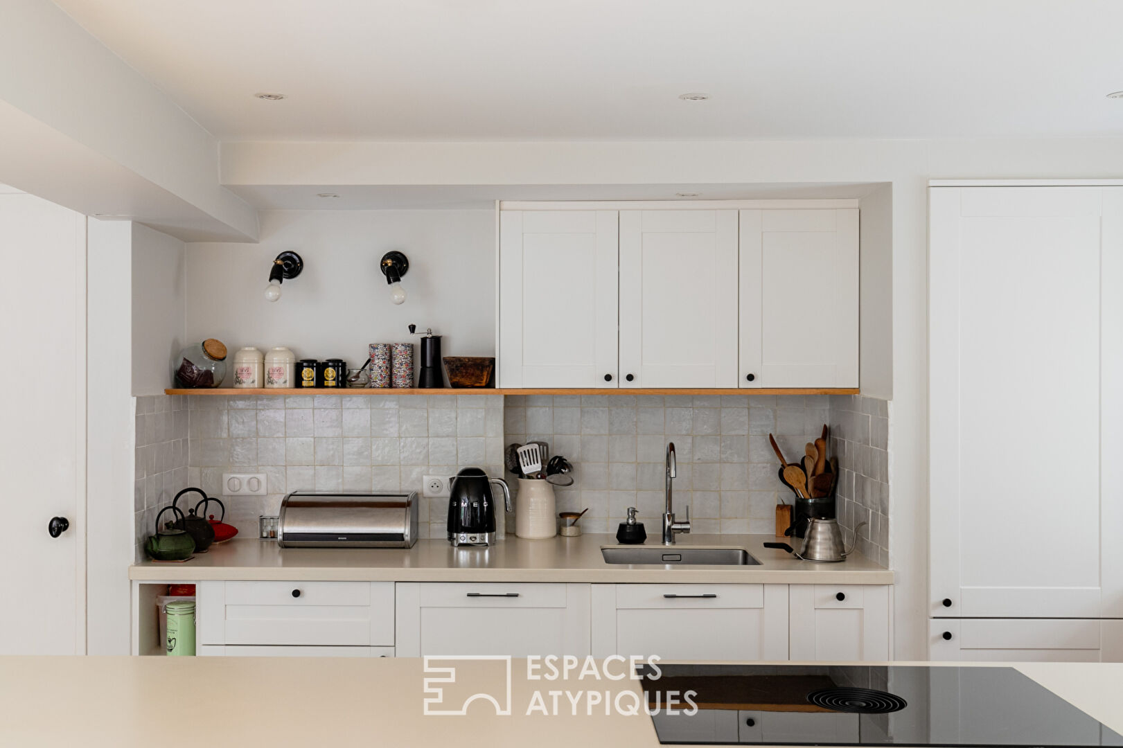 Loft au calme sur cour avec terrasse à proximité du Canal St Martin