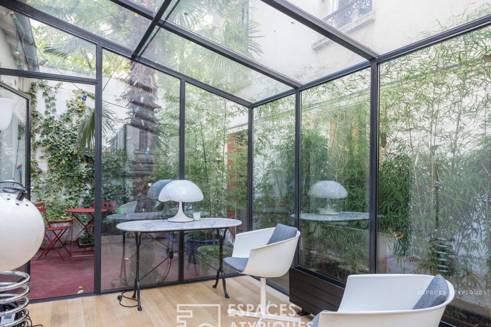 75019 PARIS - Appartement avec terrasses et véranda - Réf. 1473EP