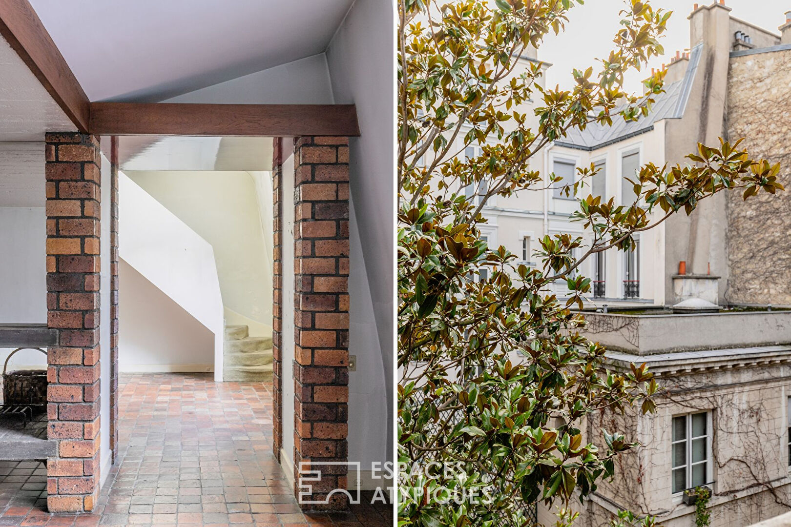 Appartement avec terrasse à réinventer au coeur du marais historique