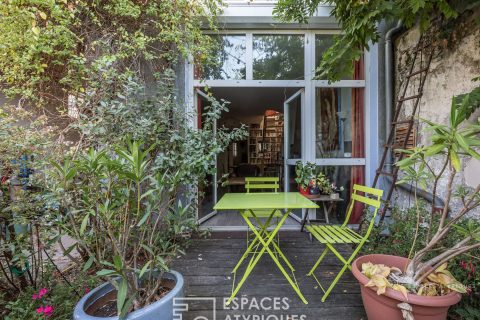 Duplex avec jardin