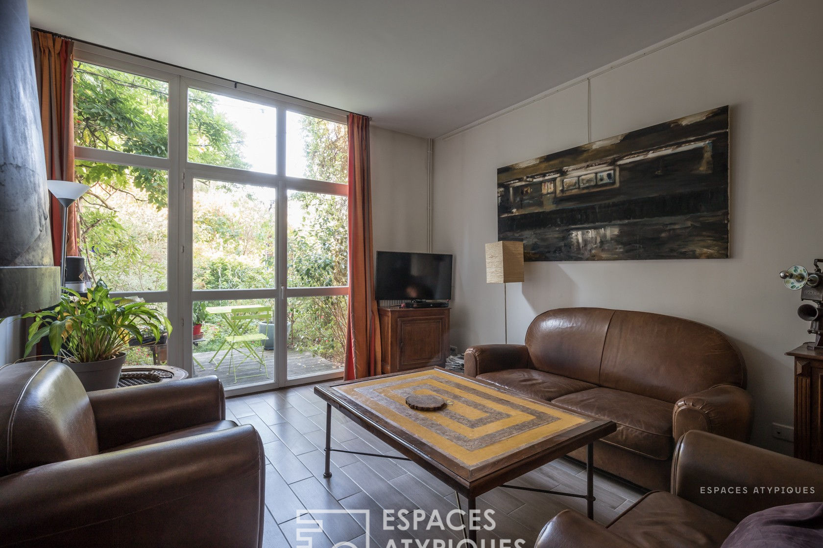 Duplex avec jardin