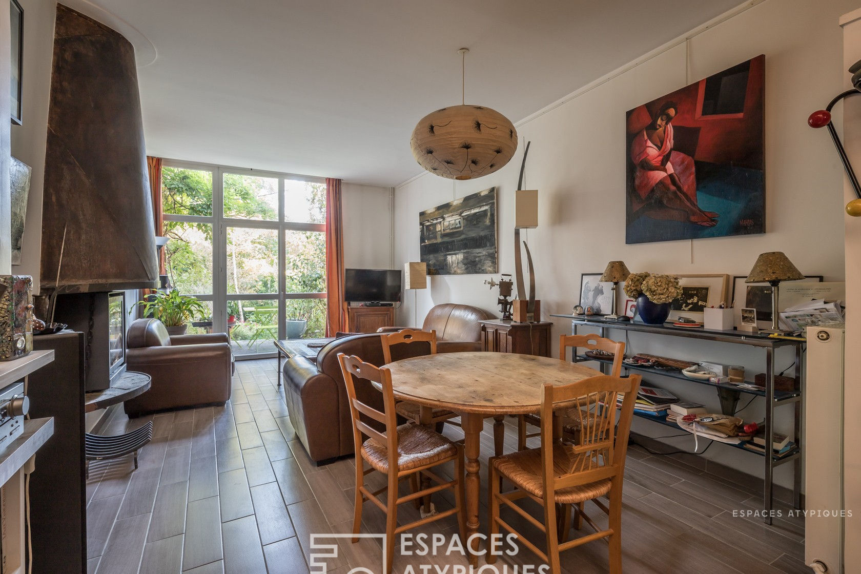 Duplex avec jardin