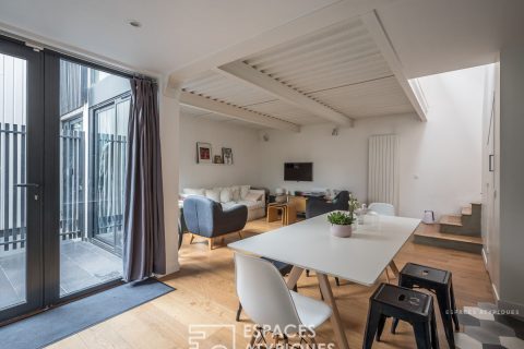 Duplex d’architecte avec terrasse