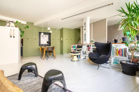 Loft d&rsquo;architecte proche des Buttes Chaumont