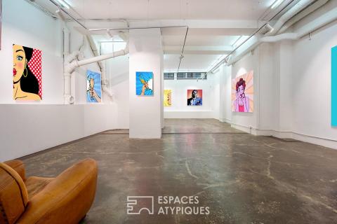 Local commercial à l&rsquo;esprit loft new-yorkais