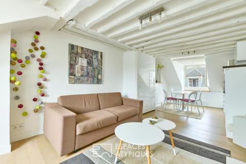 Cocon parisien avec vues sur la place du Marché Sainte-Catherine