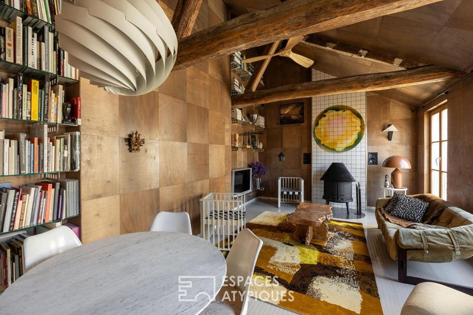 Un manifeste esthétique sous les toits à la Place des Vosges