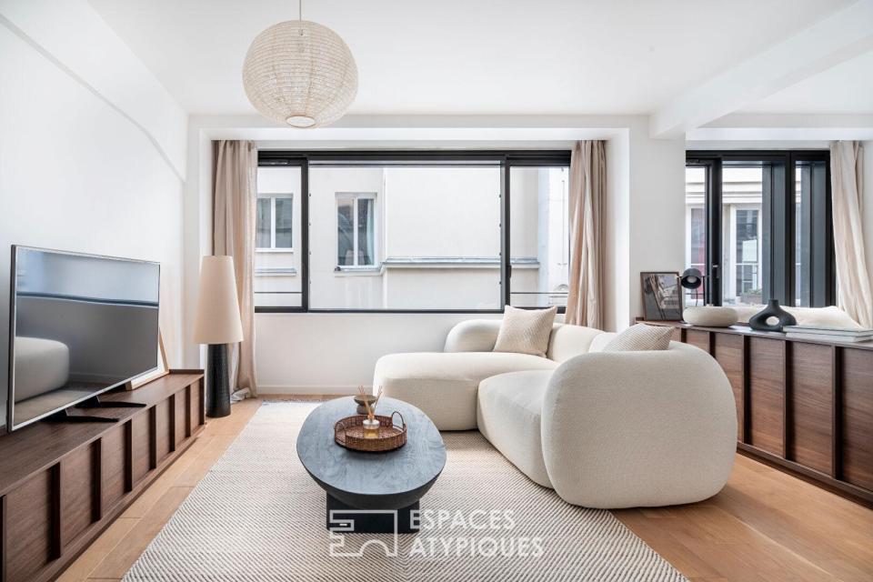 Studio rénové et meublé dans une résidence neuve proche de la Place des Vosges