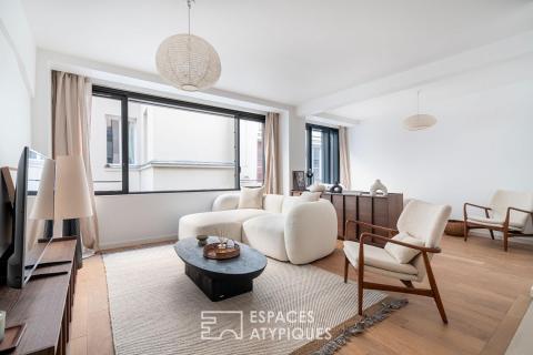 Studio rénové et meublé dans une résidence neuve proche de la Place des Vosges