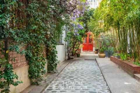 Loft dans une ancienne fabrique de faïence proche du canal St Martin