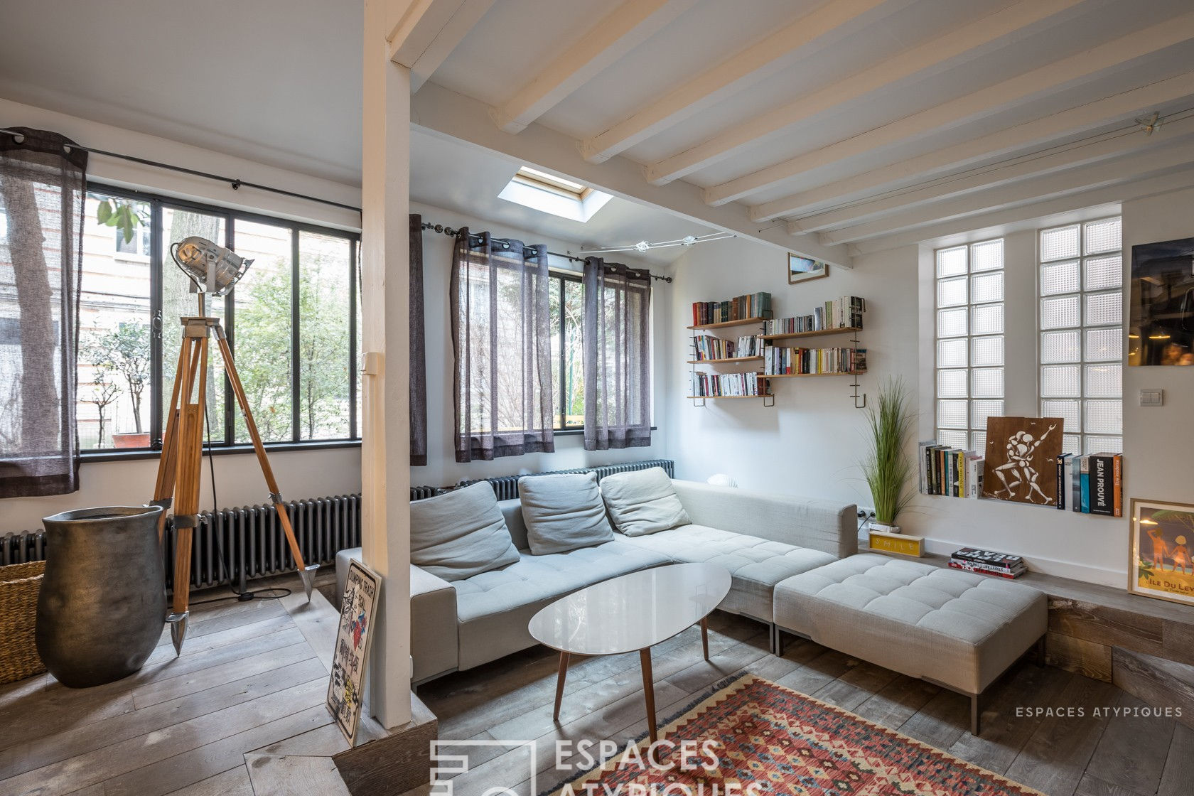 Maison loft dans un ancien atelier