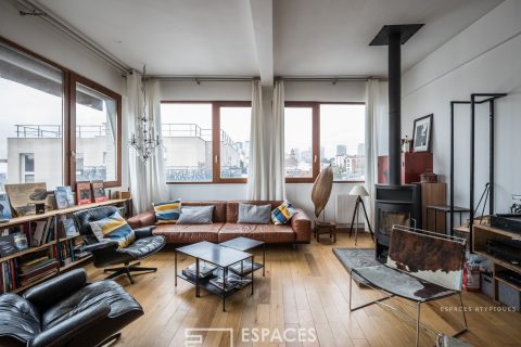 Loft with rooftop