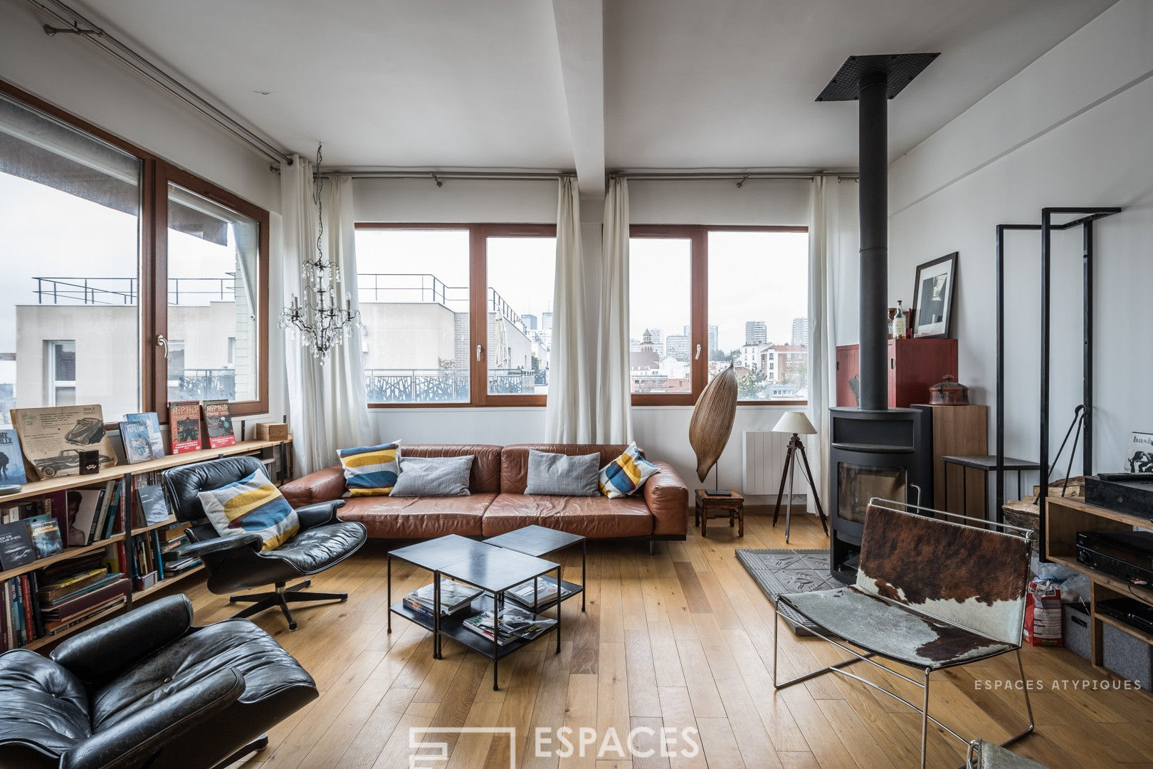 Loft en duplex avec terrasse en rooftop