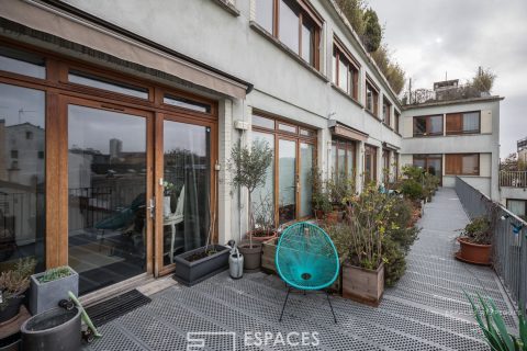 Loft with rooftop