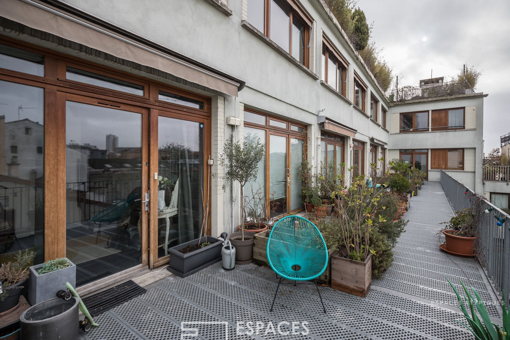 Loft en duplex avec terrasse en rooftop