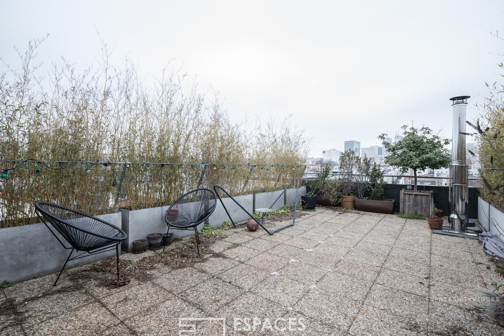 Loft en duplex avec terrasse en rooftop