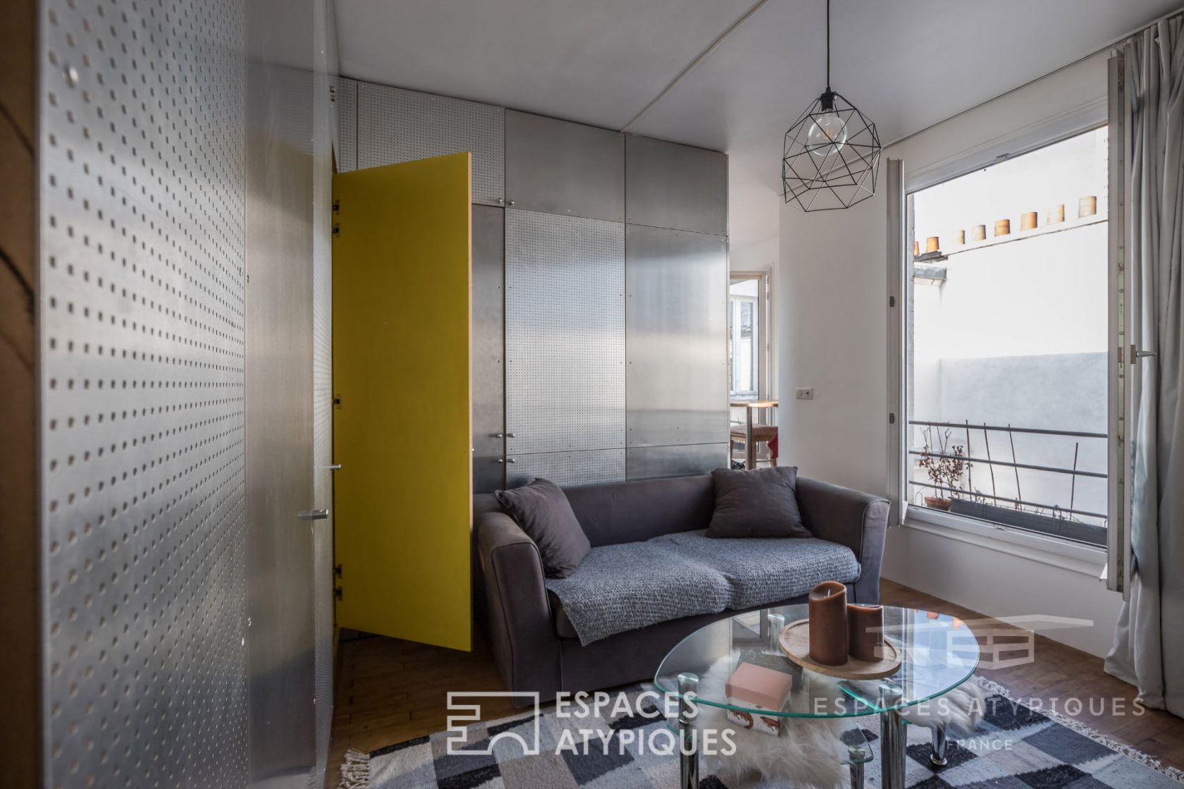 Astucieux petit appartement d’architecte