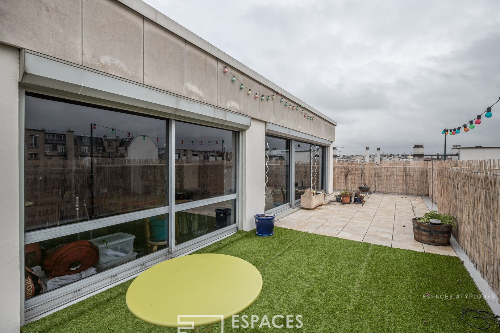 Appartement terrasse en dernier étage