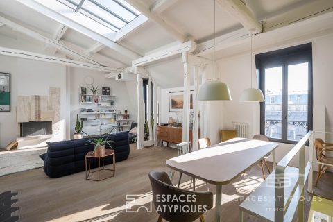 Duplex d’architecte en dernier étage