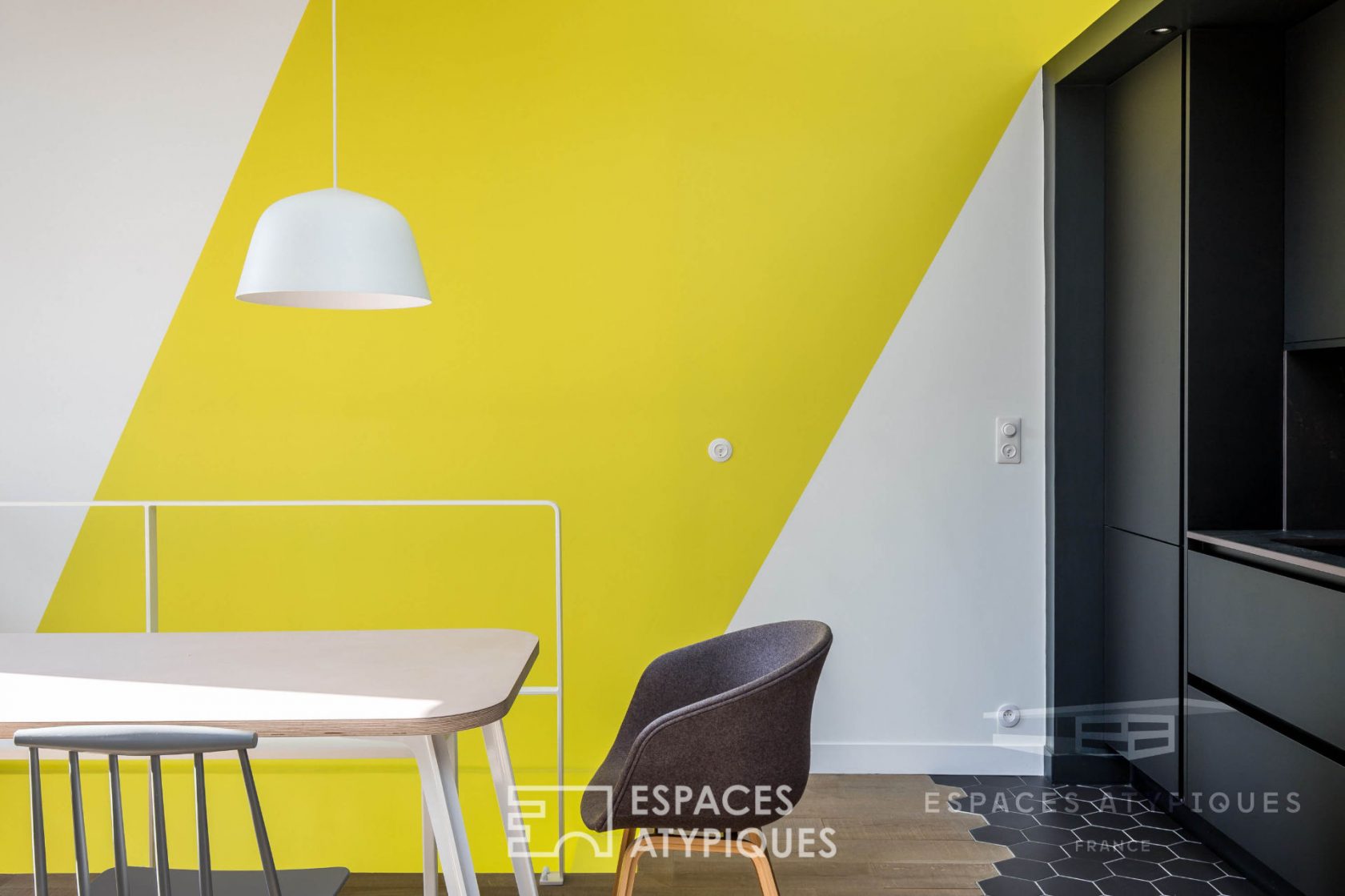 Duplex d’architecte en dernier étage