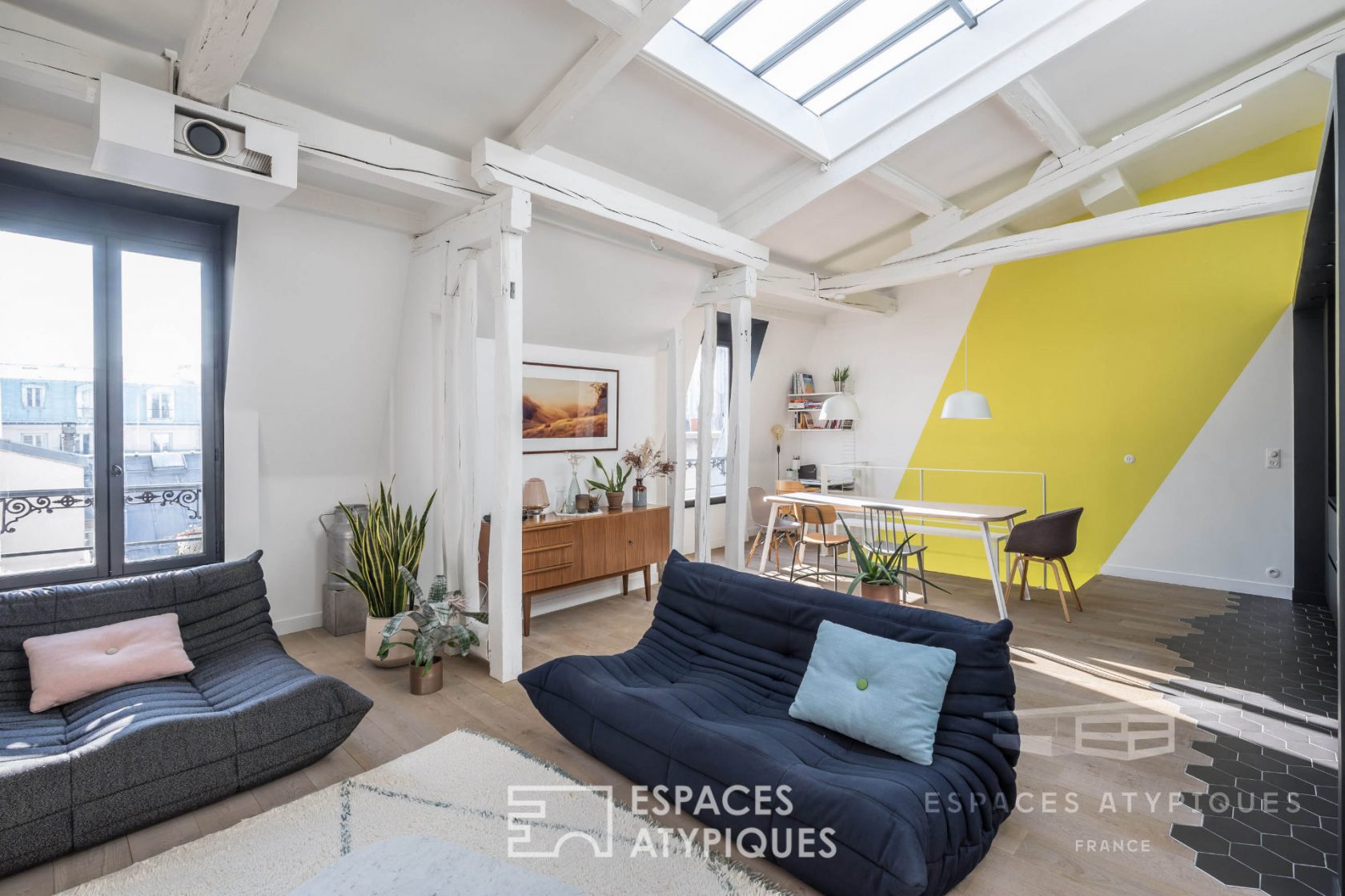 Duplex d’architecte en dernier étage