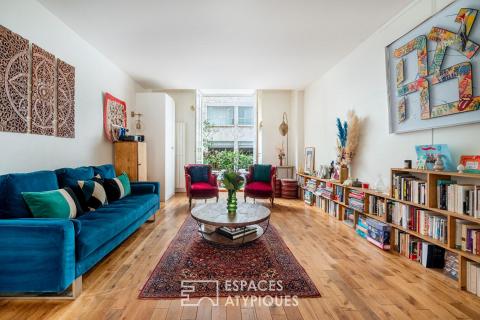 Duplex avec terrasse face au Musée Picasso