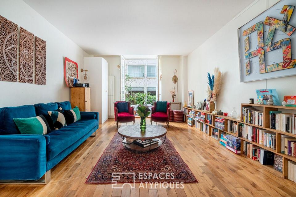 Duplex avec terrasse face au Musée Picasso