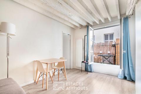 Apartment with terrace in the heart of the Marais