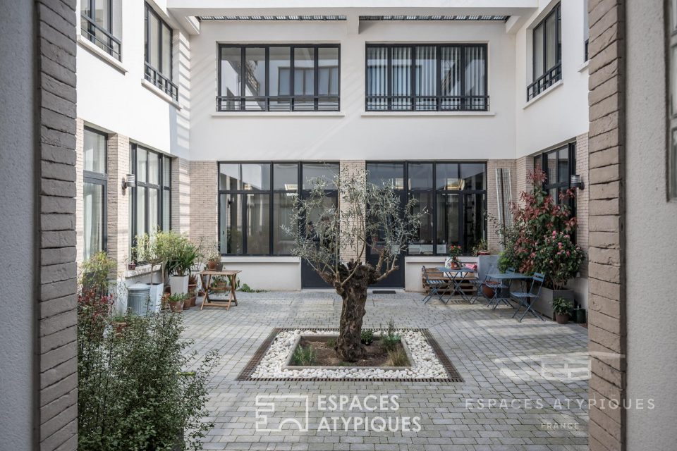 75020 PARIS - Triplex avec terrasse dans une ancienne imprimerie - Réf. 1697EP