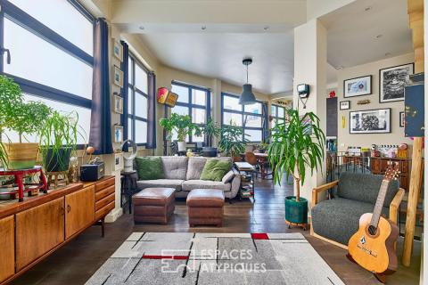 Loft lumineux proche des Buttes Chaumont
