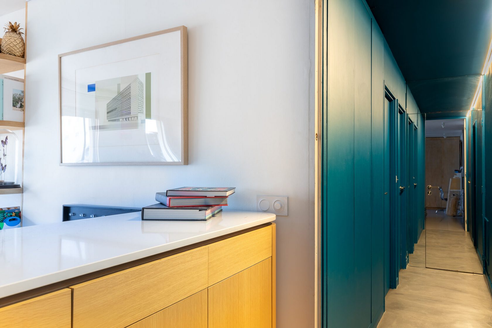 Appartement d’architecte avec balcon