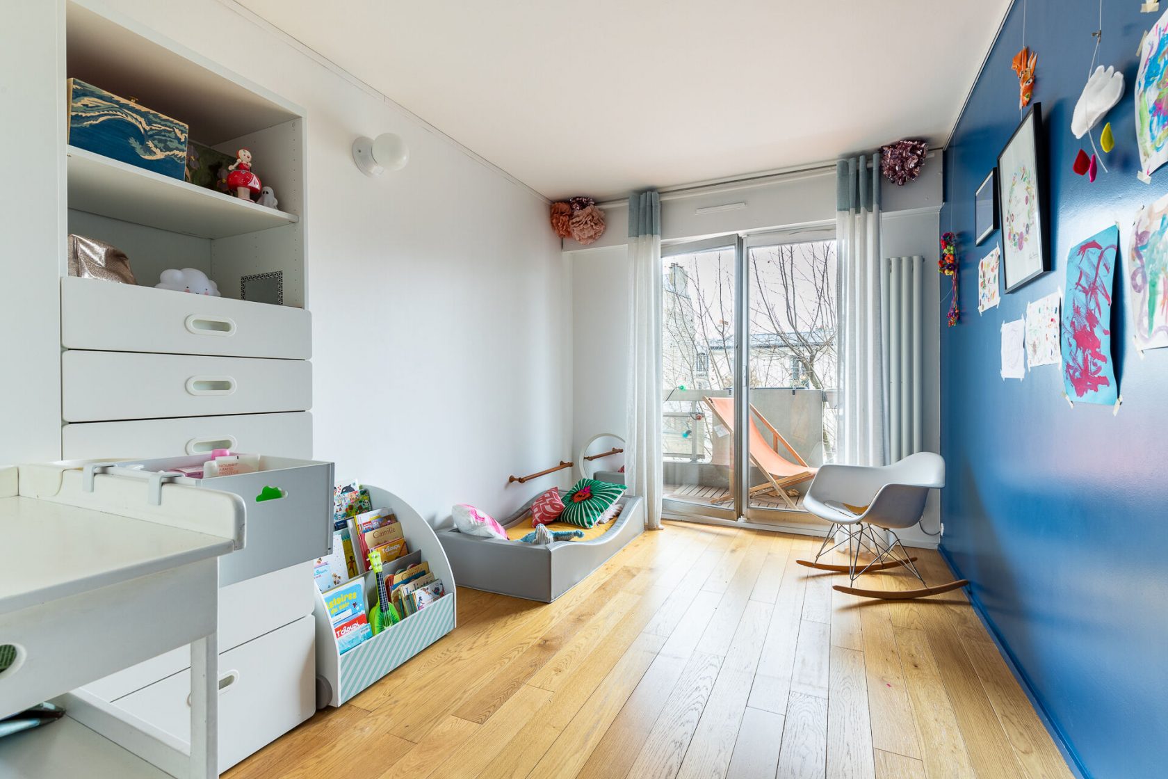 Appartement d’architecte avec balcon