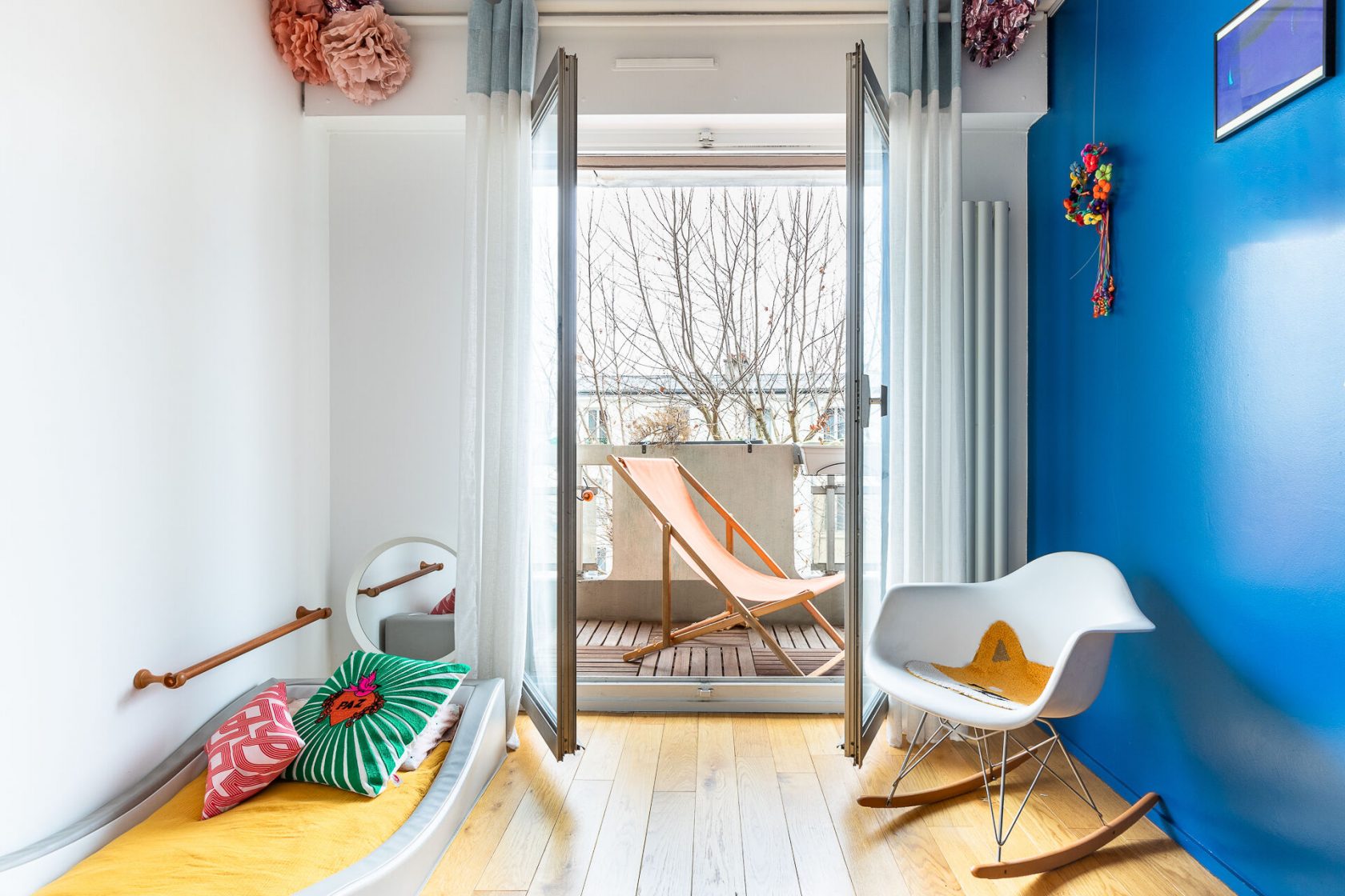 Appartement d’architecte avec balcon