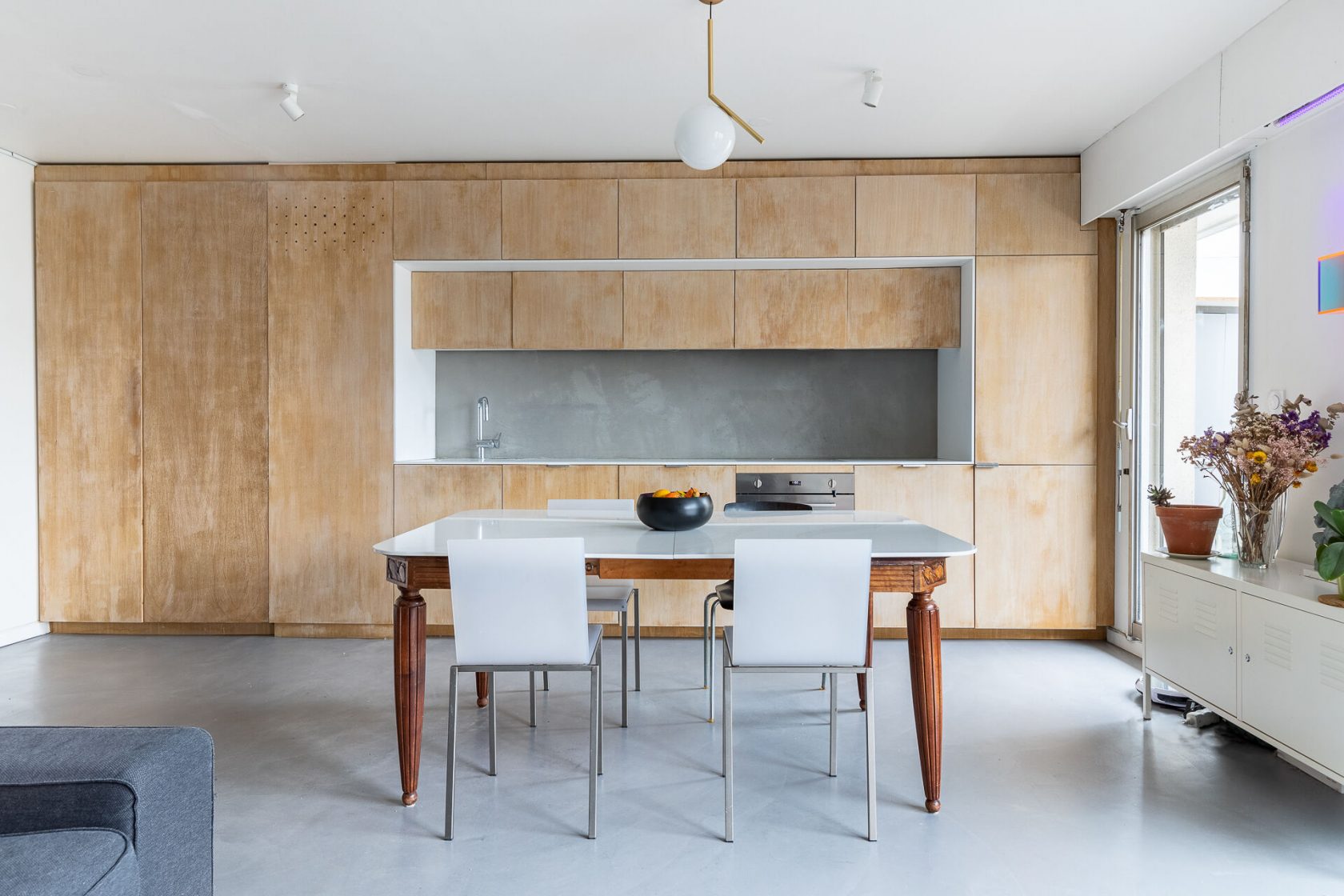 Appartement d’architecte avec balcon