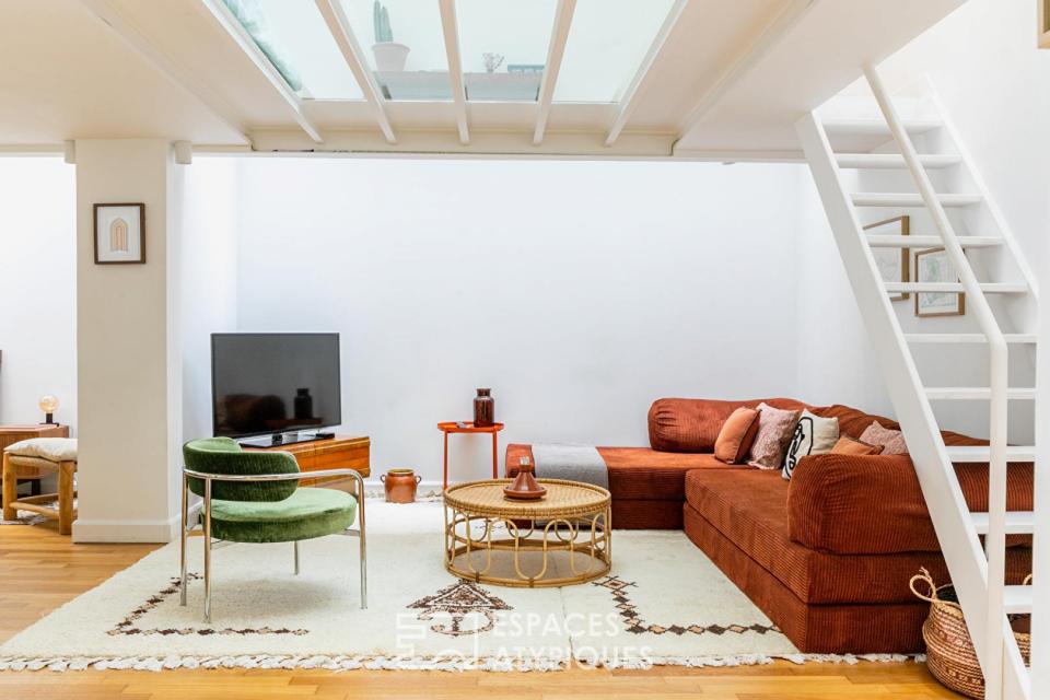 Loft contemporain baigné de lumière