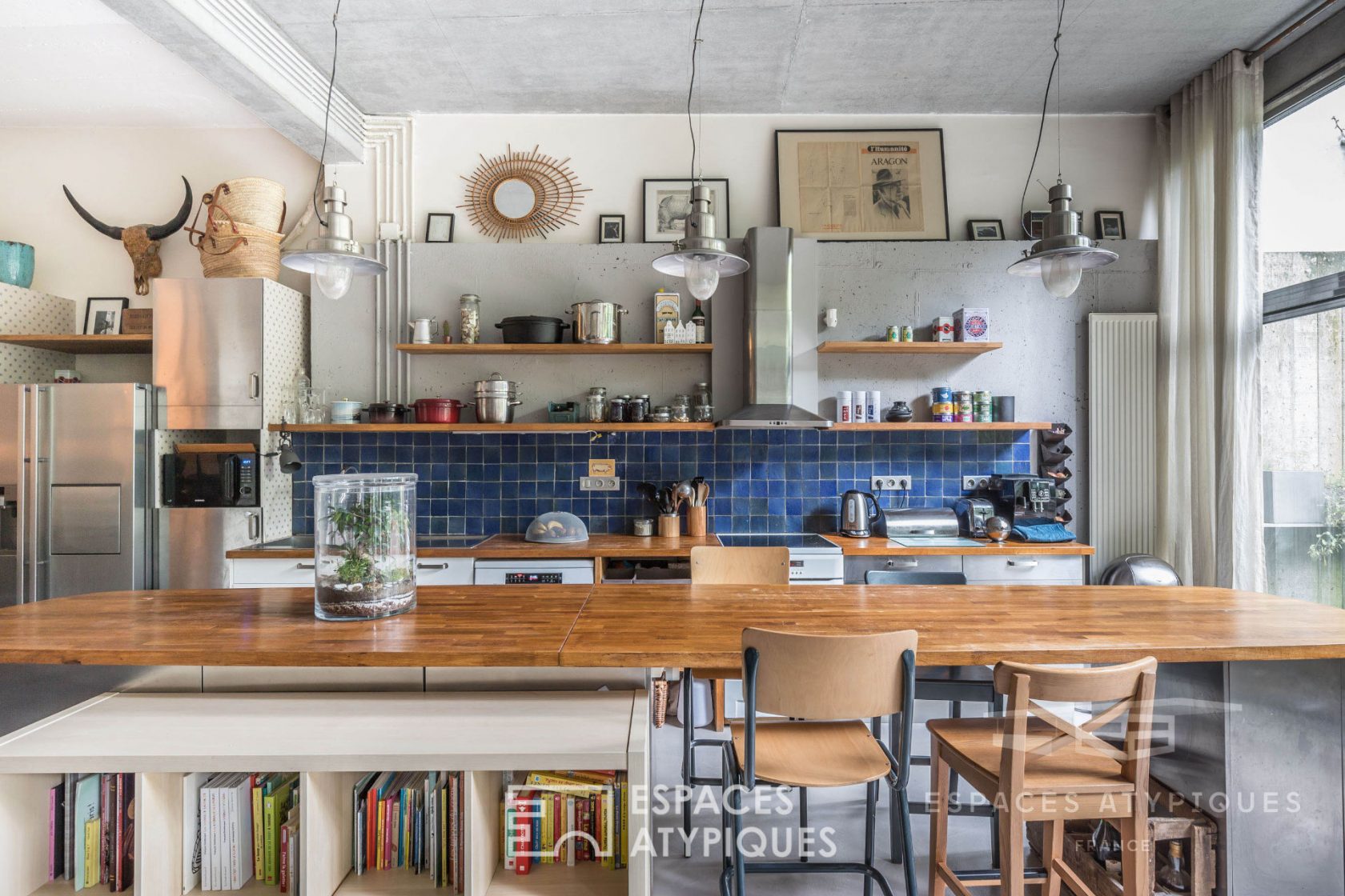 Loft in an old biscuit factory