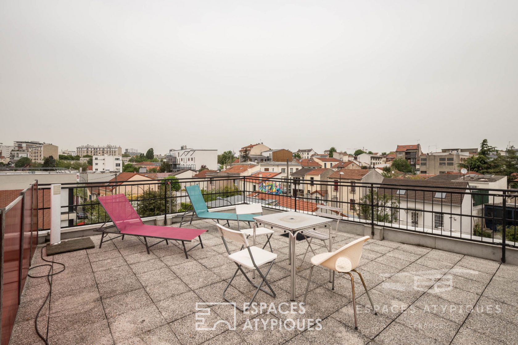 Duplex loft with rooftop terrace