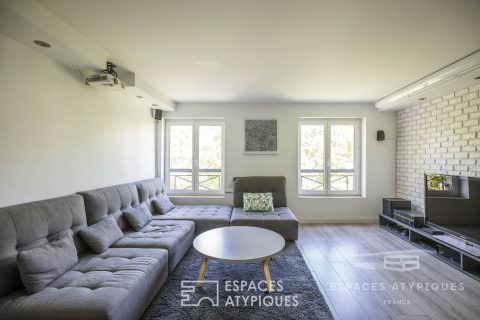 Appartement contemporain avec vue dégagée