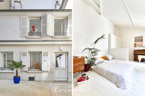 “House-like” Duplex with Soaring Volumes ? Télégraphe