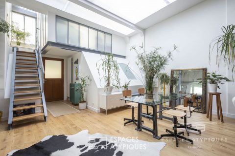 Loft in a former textile workshop